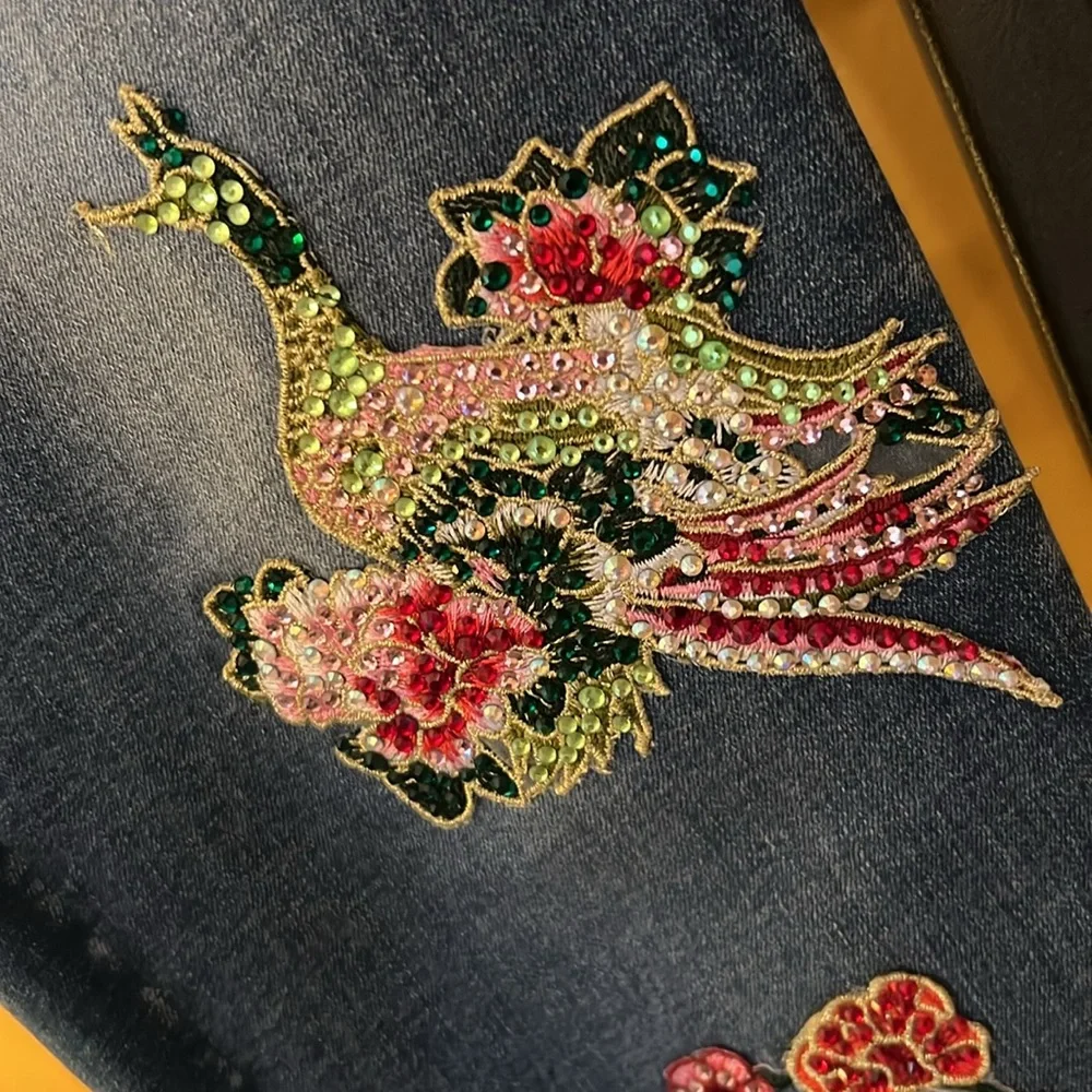 BOSTON PROPER Exotic Journey Jeans - Picture 10 of 17